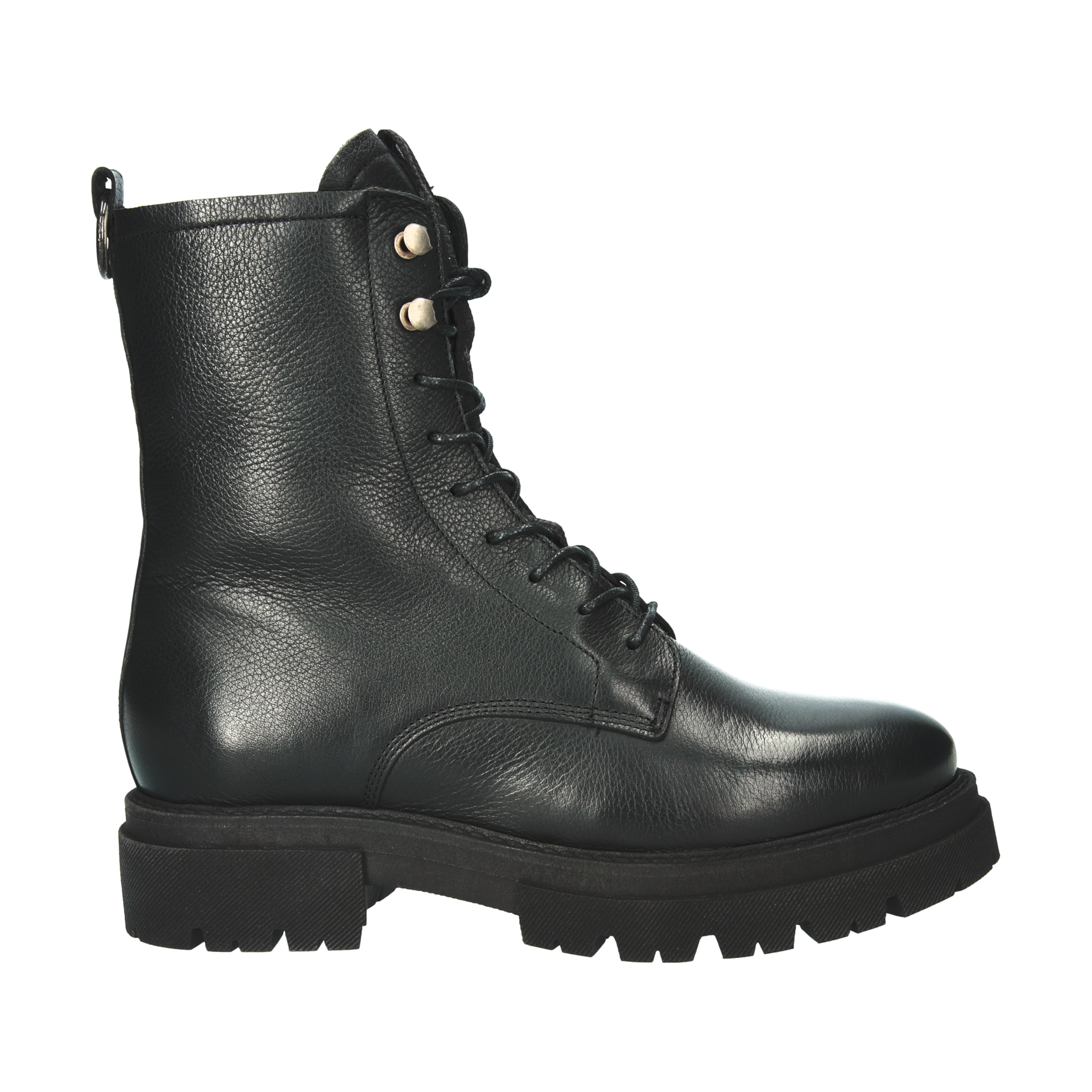 Edgy black boots sale