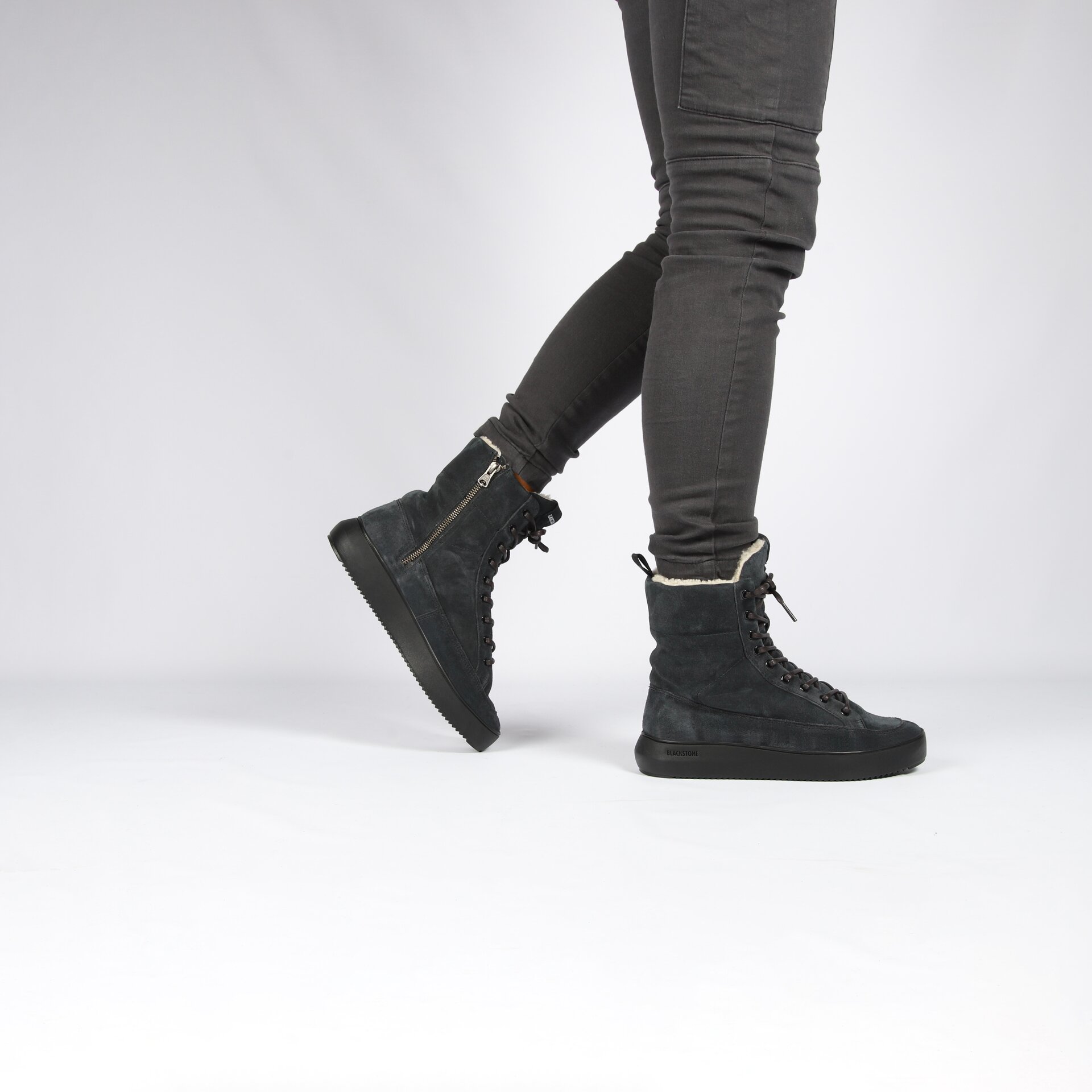 Liuna - AL215 Black - Sneaker (high)